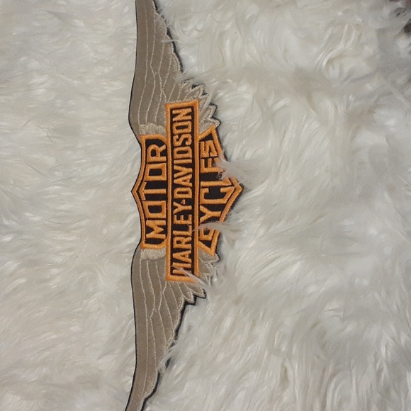 Vtg Harley-Davidson Iconic Wing Logo Patch - Picture 2 of 9